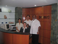 The offices of CVMR® in Manila, Philippines