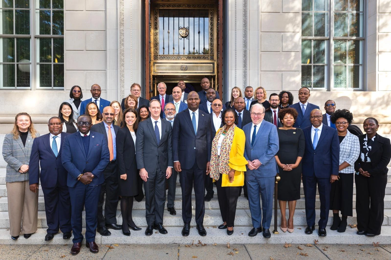 CVMR's meeting with the President of Mozambique, His Excellency Daniel Tchapo at U.S. Chamber of Commerce