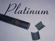 Platinum coating by the CVMR® process inside a tube