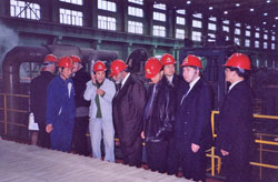 CVMR® Executives visiting Jiangxi Copper Refinery